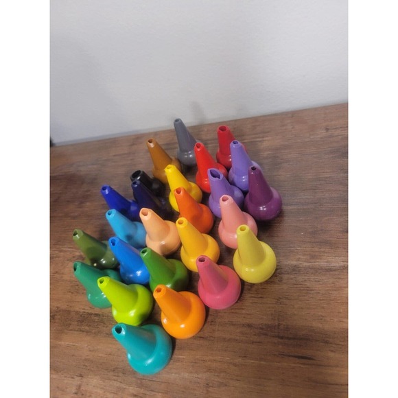 Finger CRAYON Stacking For Toddler. Used But Good Condition. - Picture 4 of 7